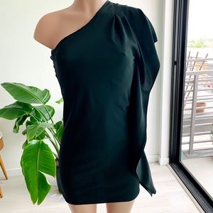 One Shoulder Little Black Dress